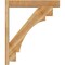 Ekena Millwork Merced Block Rough Sawn Outlooker, Western Red Cedar, 6"W x 32"D x 38"H OUT06X32X38MRC05RWR - alternate 4